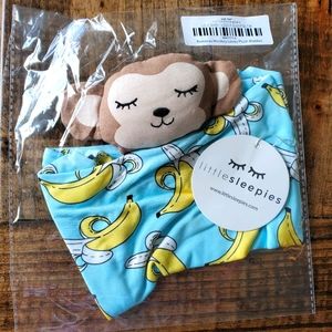 Nwt Little Sleepies Monkey lovey